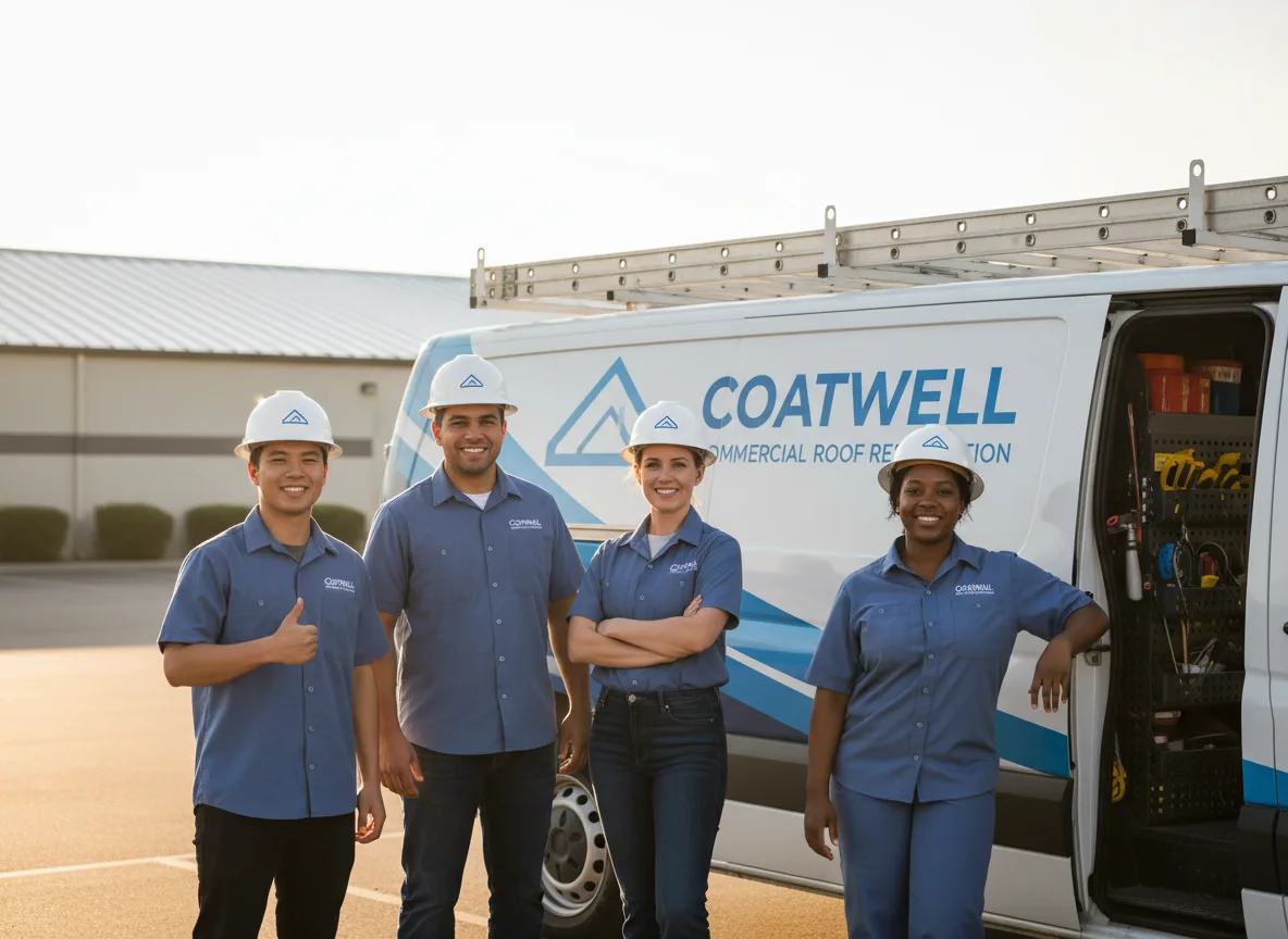 Commercial roof coating company in Maplecrest, NY